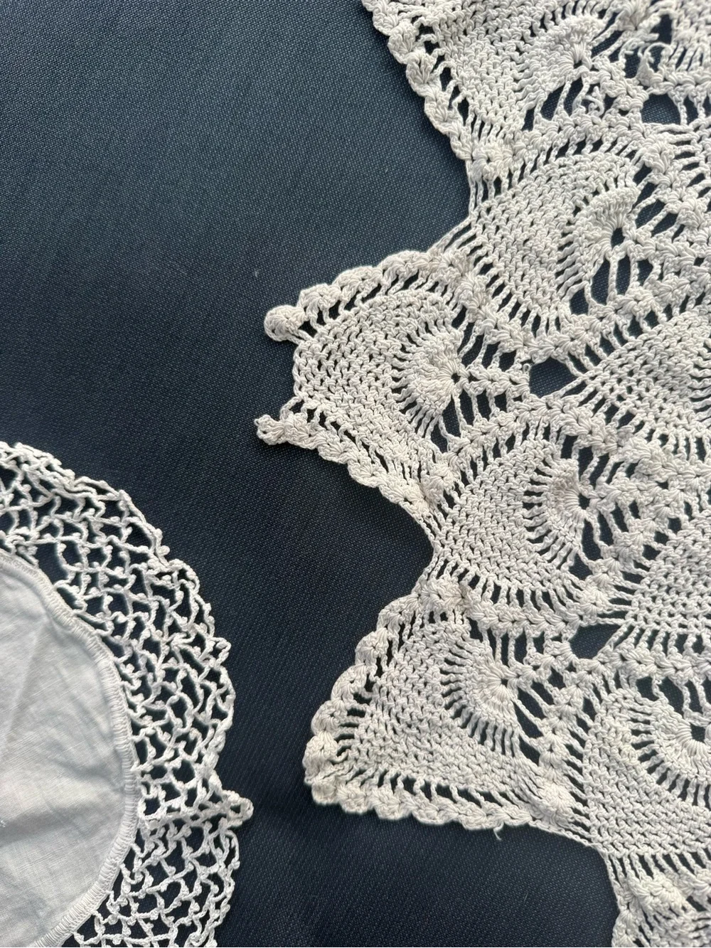 Handmade set doilies